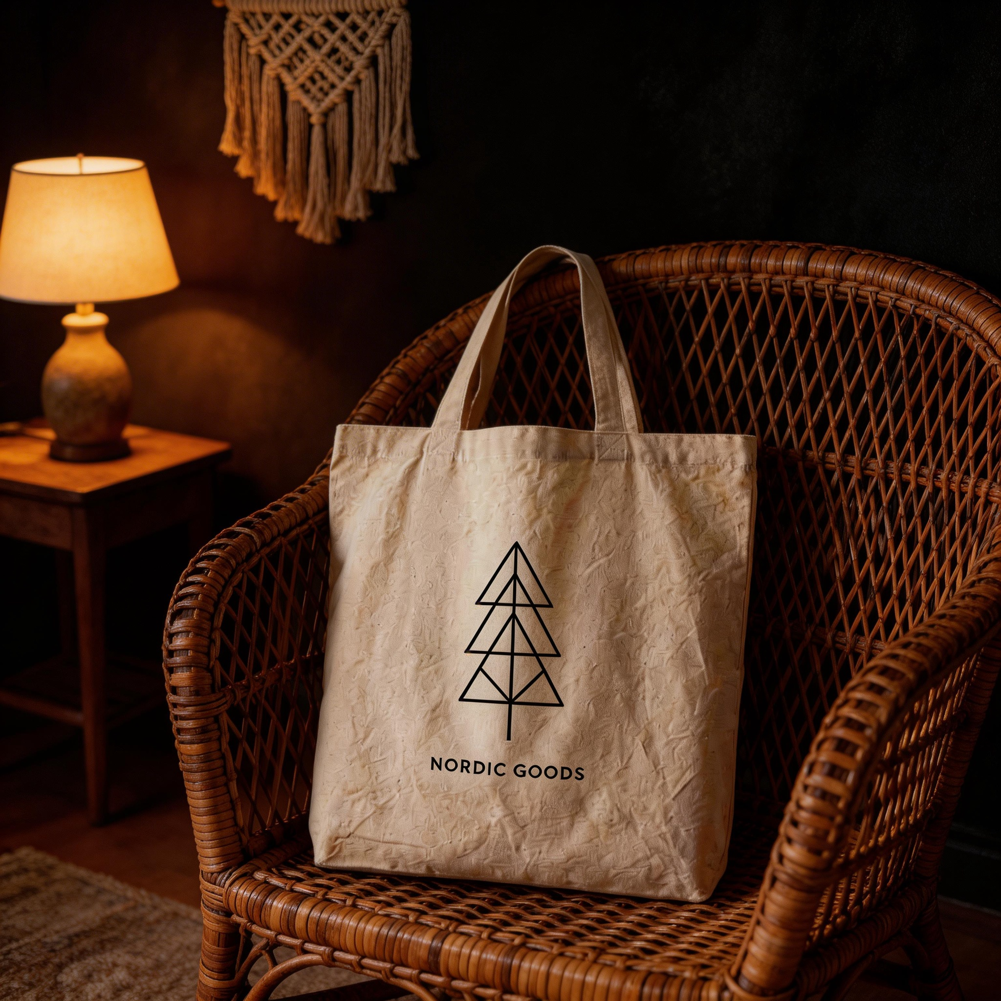 Everyday Essential | Natural Cotton Canvas | Minimalist Carry Tote | Thoughtful Gift for Eco Lovers | Clean Nordic Design